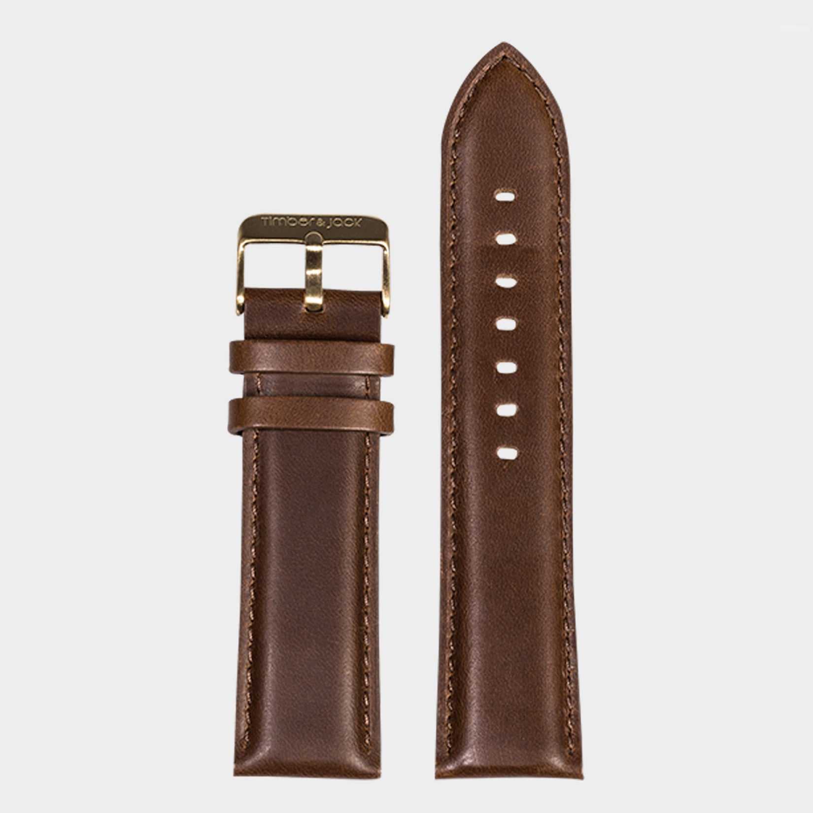 Leather Strap - dark brown | 24mm