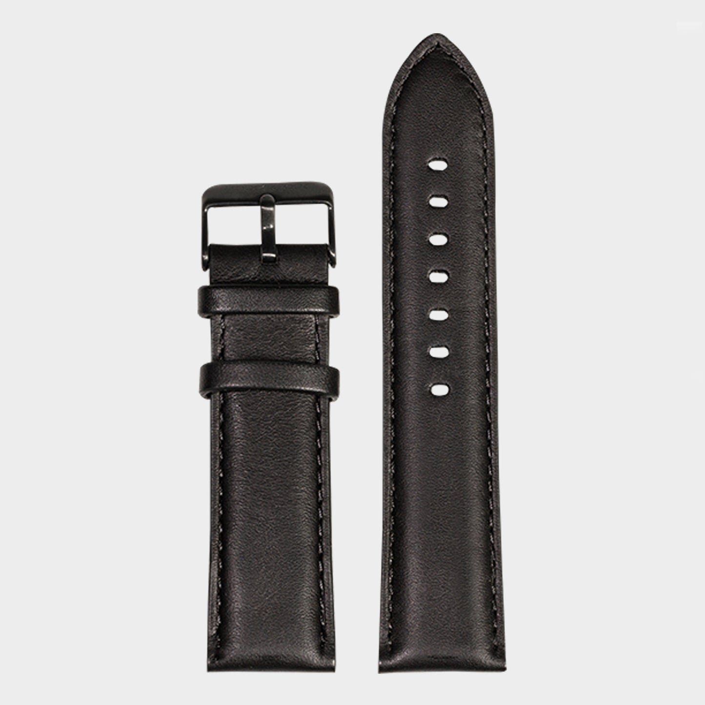 Leather Strap - black | 24mm
